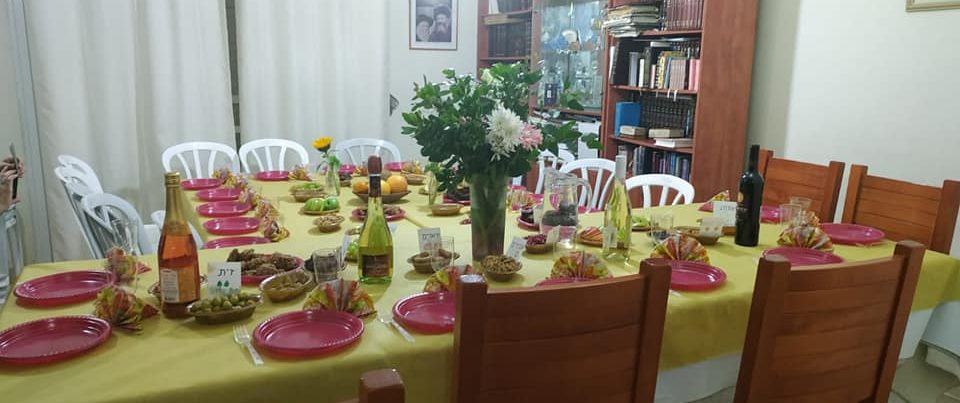 Tu Bishvat Seder in Geva Binyamin